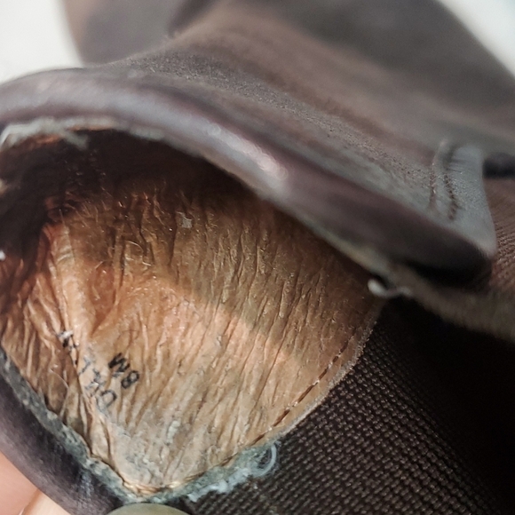 Donald j Pliner Womens Dillon Ankle Wedge Distressed Leather Boots shoes - Picture 12 of 13